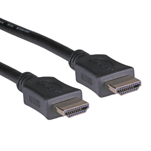 2m High Speed HDMI 1.4b Male-Male (4Kx2K@60Hz) + Ethernet 30AWG Black Cable