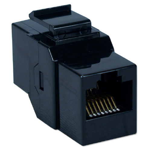 Cat6 RJ45 UTP Keystone Panel Mount Through Coupler