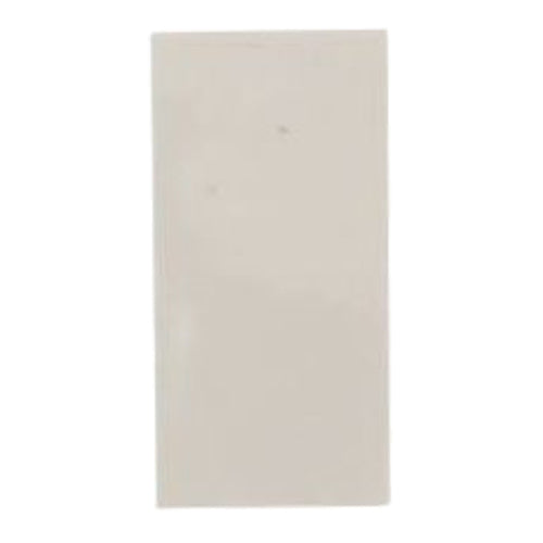 Half Blank 25mm x 50mm White