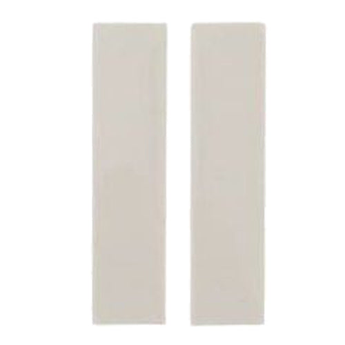 Quarter Blank 12.5mm x 50mm White (PK 2)