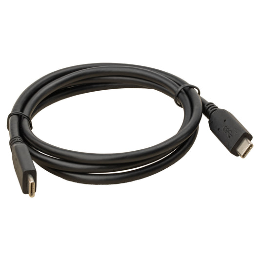 USB-IF 2m USB Type-C Male-Male Black 3.2 Gen2x2 20Gbps (Video) 60w PD