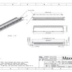 XX6A0040 1U 24 Port Unloaded Panel Flat (Maxxam Full Drawing) (3)