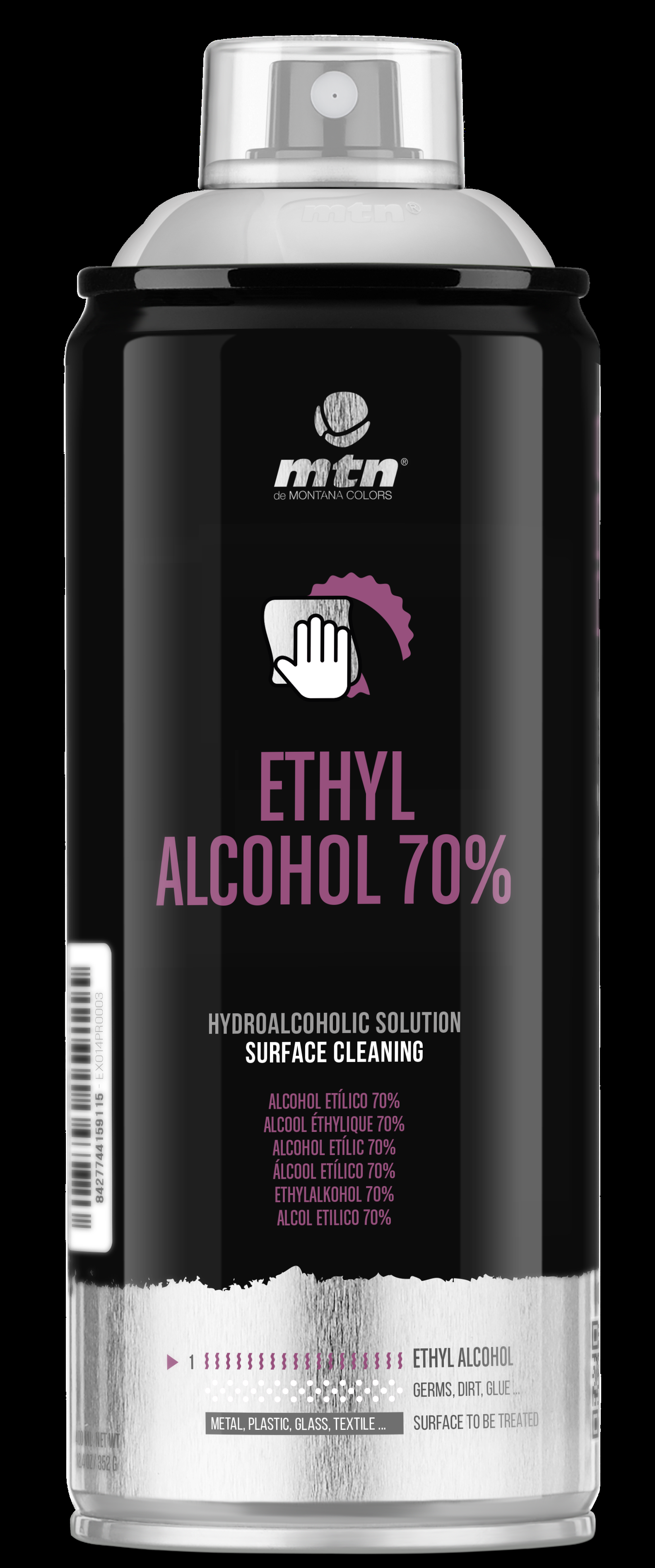 MTN PRO Ethyl Alcohol 70% Spray